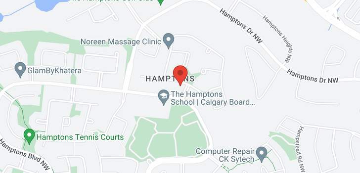 map of 311 HAMPTONS TC NW